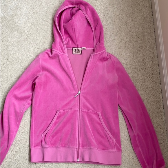Juicy Couture Jackets & Blazers - Juicy Couture velour zip up
